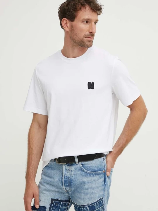 Zdjęcie produktu MSGM t-shirt bawełniany biały