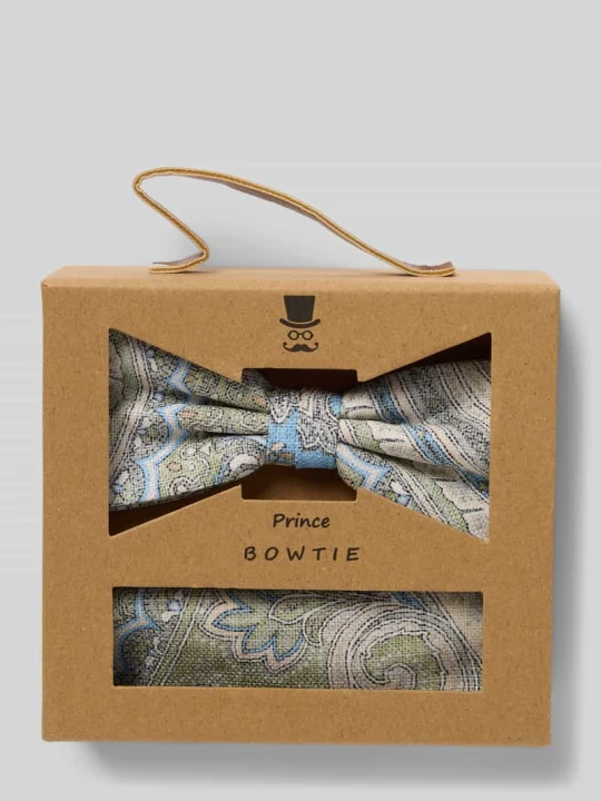 Zdjęcie produktu Mucha i poszetka w zestawie Prince Bowtie Zielony