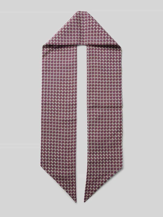 Zdjęcie produktu Mucha z czystego jedwabiu model ‘Lassiter’ Blick Purpurowy