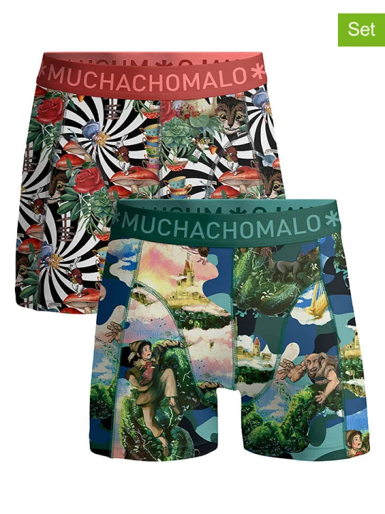 Zdjęcie produktu Muchachomalo Bokserki (2 pary) ze wzorem rozmiar: 176