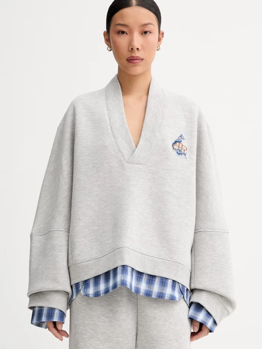 Zdjęcie produktu MUNTHE bluza damska z bawełną NASH