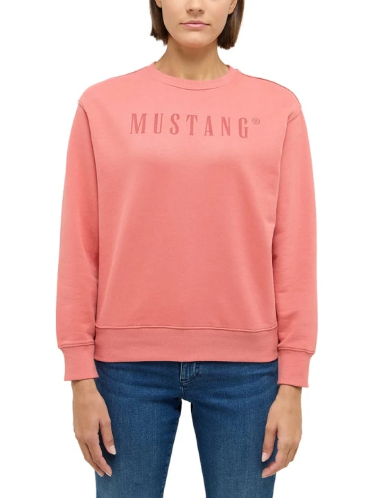 Zdjęcie produktu Mustang Bluza "Aberdeen" w kolorze różowym rozmiar: XL