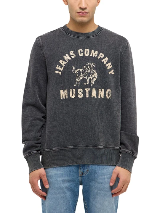 Zdjęcie produktu Mustang Bluza "Clio" w kolorze antracytowym rozmiar: L