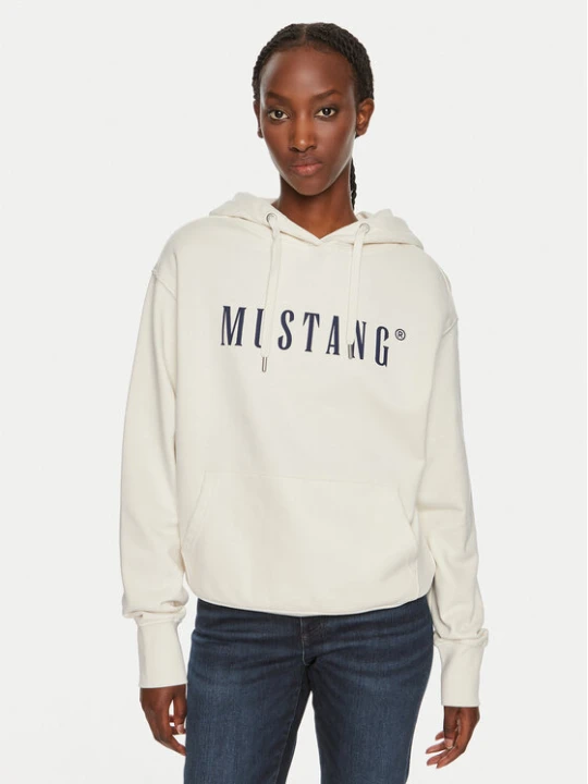 Zdjęcie produktu Mustang Bluza Margo 1013934 Écru Oversize Kremowy
