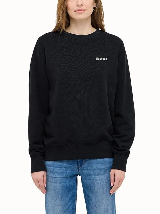 Zdjęcie produktu Mustang Bluza w kolorze czarnym rozmiar: XS