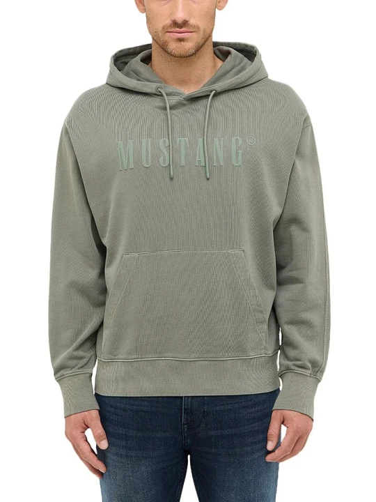 Zdjęcie produktu Mustang Bluza w kolorze zielonym rozmiar: S