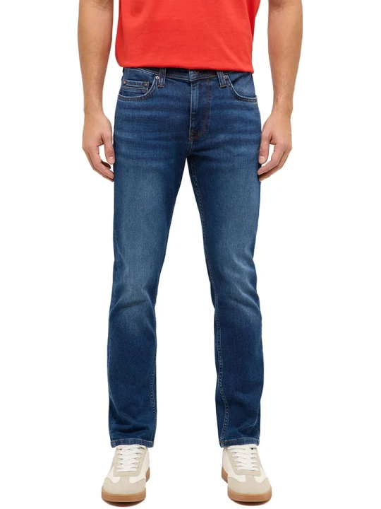 Zdjęcie produktu Mustang Dżinsy "Vegas" - Slim fit - w kolorze niebieskim rozmiar: W34 / L32