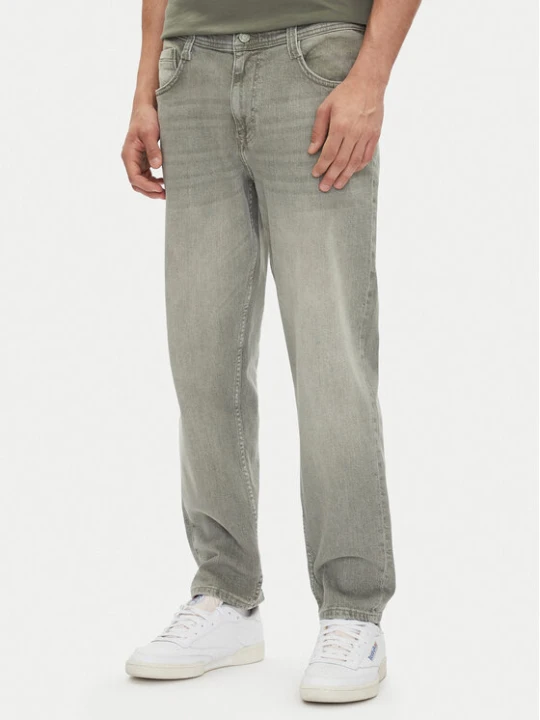 Zdjęcie produktu Mustang Jeansy Denver 1016328 Szary Tapered Fit