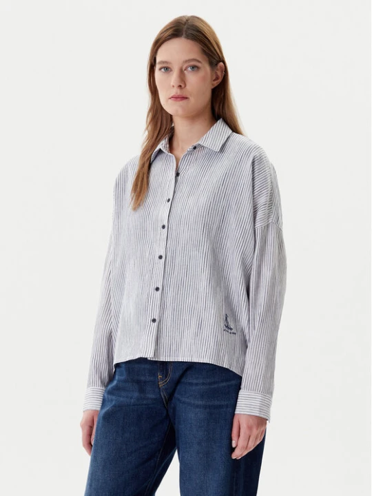 Zdjęcie produktu Mustang Koszula Ruby 1016577 Niebieski Loose Fit