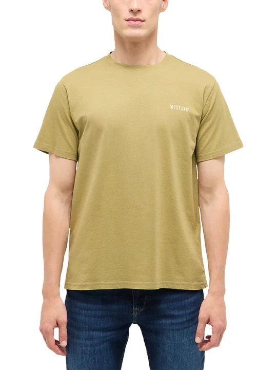 Zdjęcie produktu Mustang Koszulka "Austin" w kolorze khaki rozmiar: XL