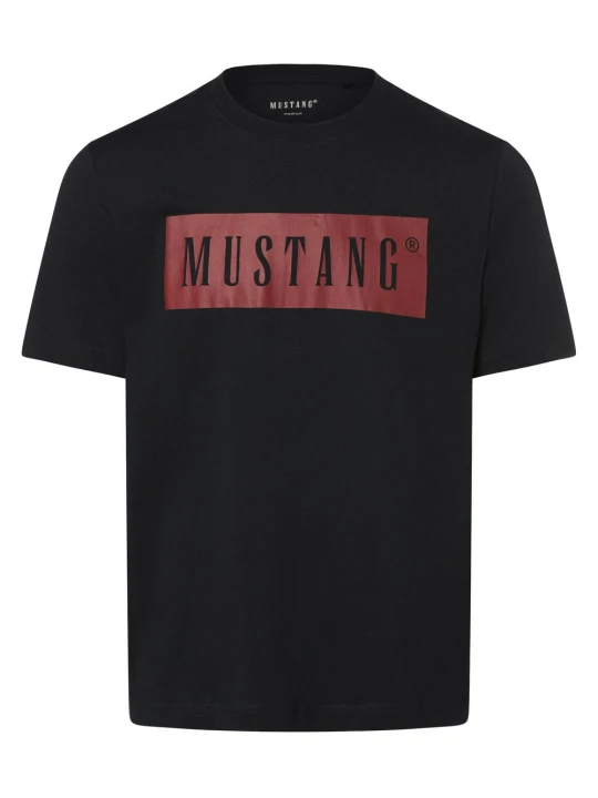 Zdjęcie produktu Mustang Koszulka - Austin Mężczyźni Dżersej niebieski