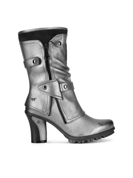 Zdjęcie produktu Mustang Kozaki 1141-606 Srebrny