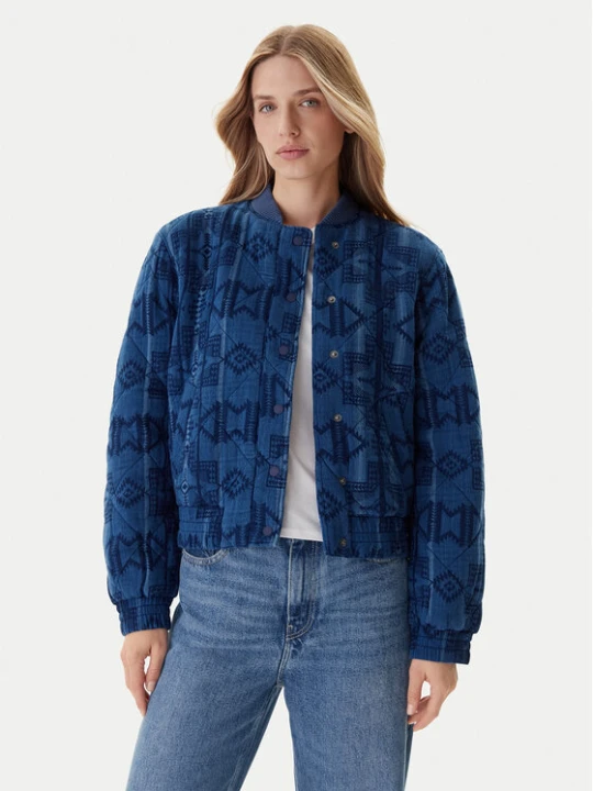 Zdjęcie produktu Mustang Kurtka bomber Bouse 1016739 Niebieski Regular Fit