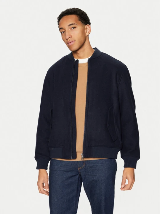 Zdjęcie produktu Mustang Kurtka bomber Byron 1015902 Granatowy Regular Fit