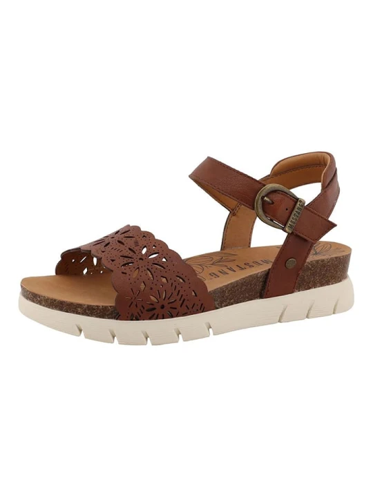 Zdjęcie produktu MUSTANG SHOES Sandały "Hendrike" w kolorze brązowym rozmiar: 37