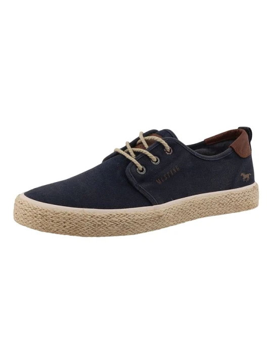 Zdjęcie produktu MUSTANG SHOES Sneakersy "Wallis" w kolorze granatowym rozmiar: 43