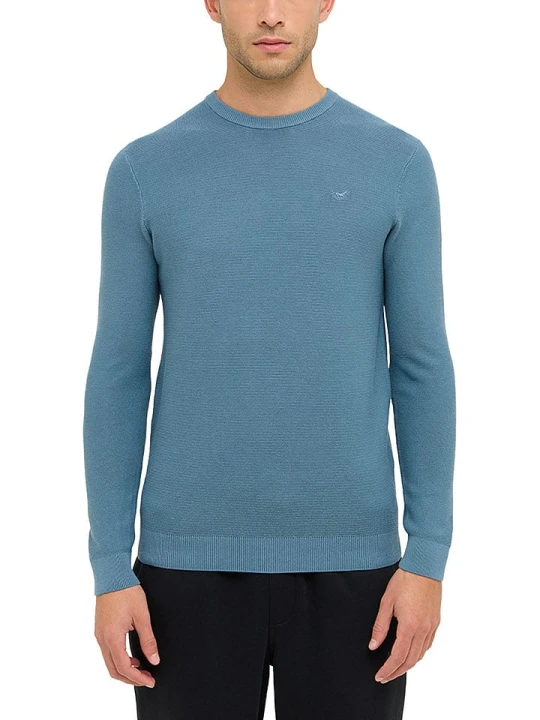 Zdjęcie produktu Mustang Sweter w kolorze niebieskim rozmiar: XL