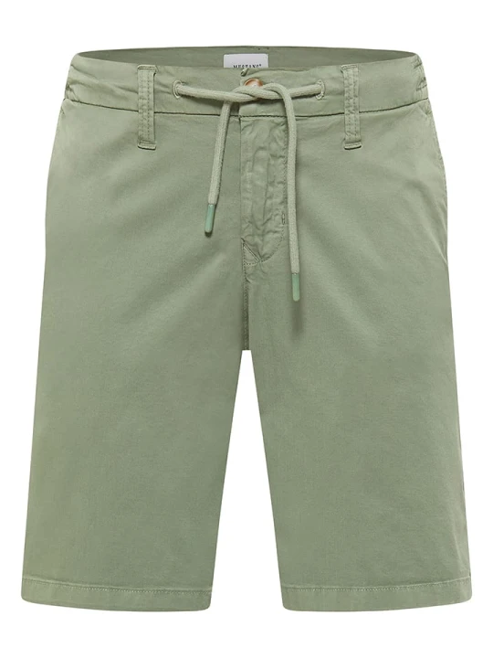Zdjęcie produktu Mustang Szorty chino "Portland" w kolorze zielonym rozmiar: W36