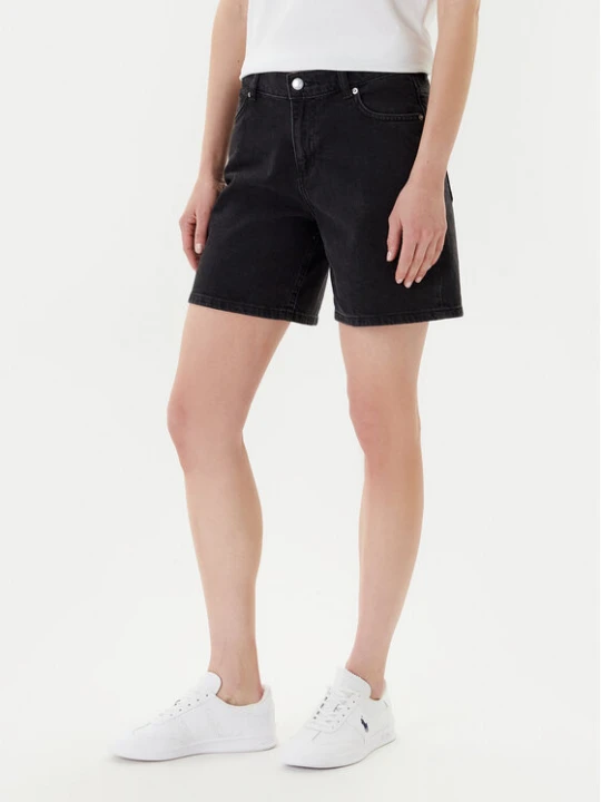 Zdjęcie produktu Mustang Szorty jeansowe Jodie 1016562 Czarny Regular Fit