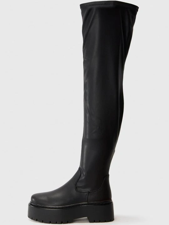 Zdjęcie produktu Muszkieterki Even&Odd Wide Fit By Zalando czarny