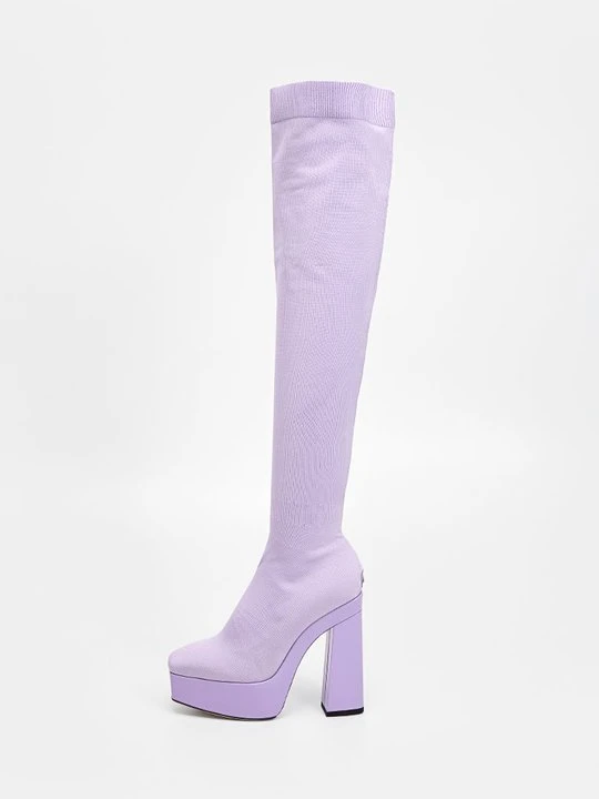 Zdjęcie produktu Muszkieterki Jimmy Choo liliowy