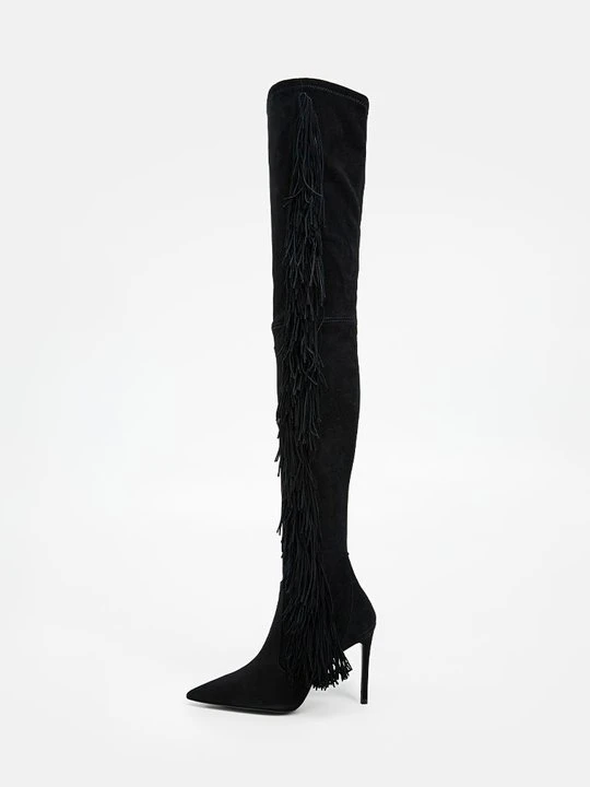 Zdjęcie produktu Muszkieterki Stuart Weitzman czarny
