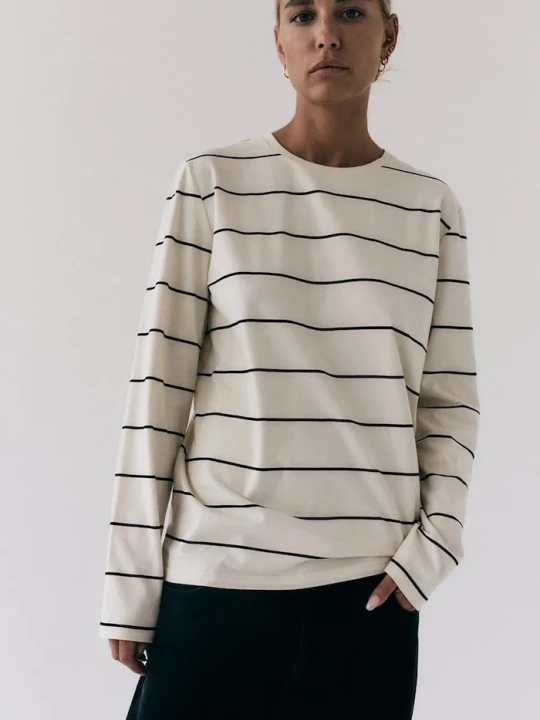 Zdjęcie produktu Muuv. Muuv longsleeve damski bawełniany BASIC biały