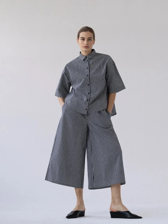 Zdjęcie produktu Muuv. Muuv spodnie culottes damskie czarny