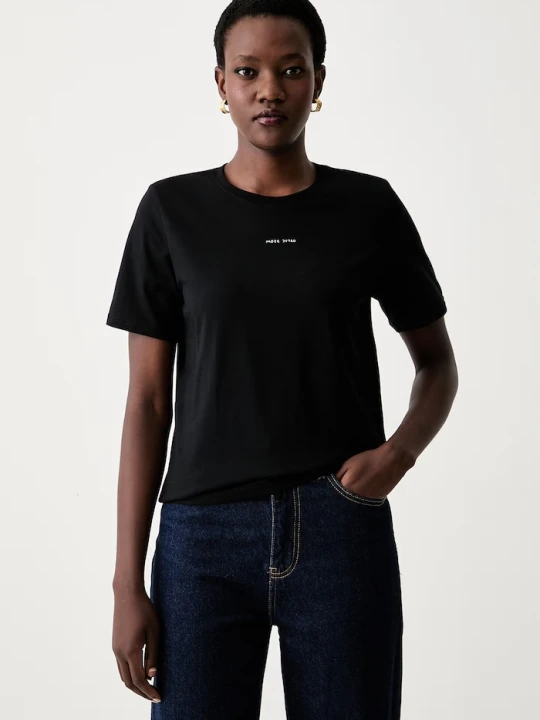 Zdjęcie produktu Muuv. Muuv T-shirt damski bawełniany czarny