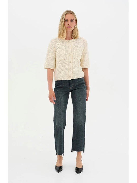 Zdjęcie produktu My Essential Wardrobe Dżinsy - Regular fit - w kolorze granatowym rozmiar: W32