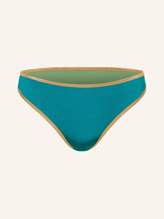 Zdjęcie produktu Mymarini Dół Od Bikini Basic Shine, Model Dwustronny Z Ochroną Uv 50+ gruen