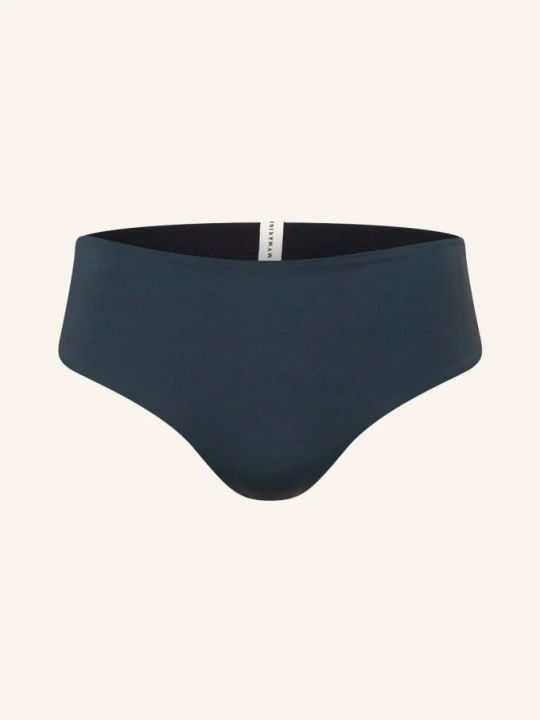 Zdjęcie produktu Mymarini Dół Od Bikini Z Wysokim Stanem Cheeky, Dwustronne schwarz PETROL