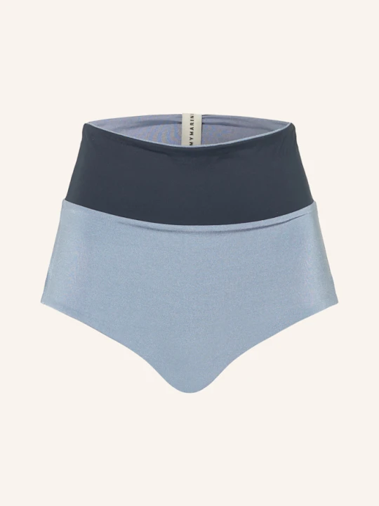Zdjęcie produktu Mymarini Dół Od Bikini Z Wysokim Stanem Surf Shorts Shine Dwustronne Z Ochroną Uv 50+ grau
