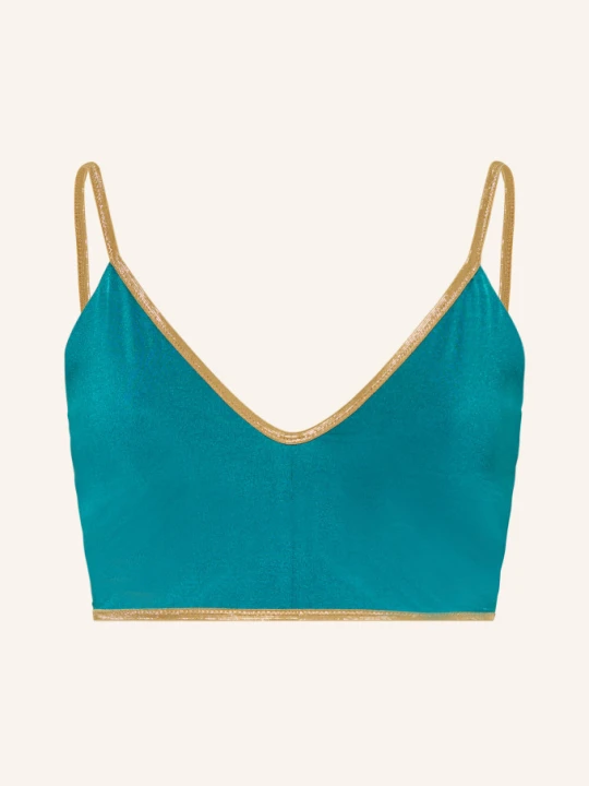 Zdjęcie produktu Mymarini Dwuczęściowy Bikini Vacation Top Shine Z Odwracalnym Stanikiem I Ochroną Uv 50+ gruen beżowy