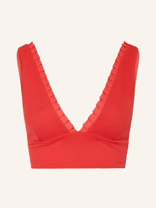 Zdjęcie produktu Mymarini Dwustronny Top Bikini Typu Braletka No 5 Z Ochroną Uv 50+ rot CZERWONY