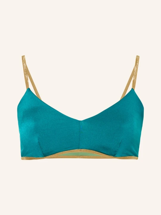 Zdjęcie produktu Mymarini Góra Od Bikini Bralette Classic Shine, Model Dwustronny Z Ochroną Uv 50+ gruen beżowy