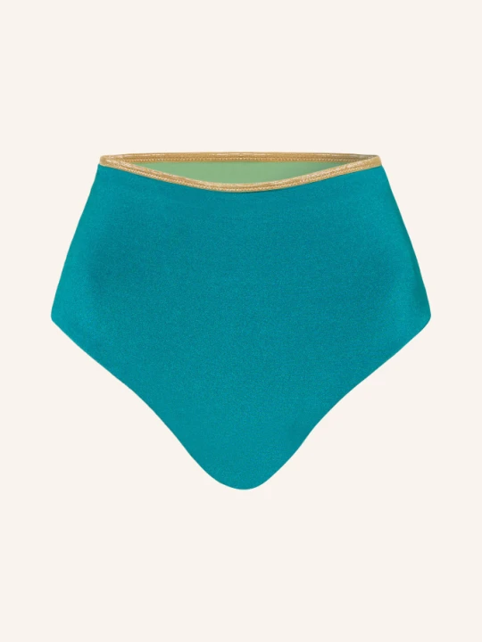Zdjęcie produktu Mymarini Odwracalne Figi Bikini Shine Z Wysokim Stanem I Ochroną Uv 50+ gruen