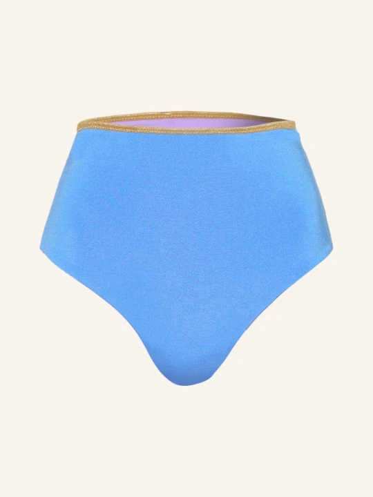 Zdjęcie produktu Mymarini Odwracalne Figi Bikini Shine Z Wysokim Stanem I Ochroną Uv 50+ lila purpurowy