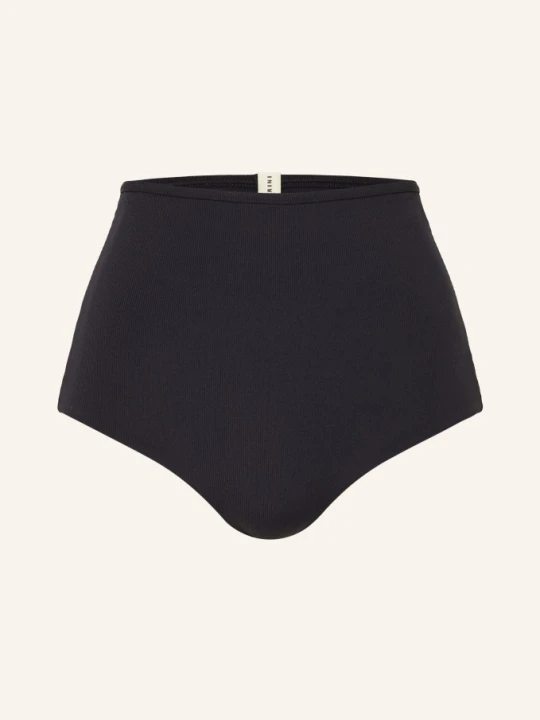 Zdjęcie produktu Mymarini Spodenki Bikini Z Wysokim Stanem Highwaist Shorts Swim Apparel Dwustronne Z Ochroną Uv 50+ schwarz CZARNY