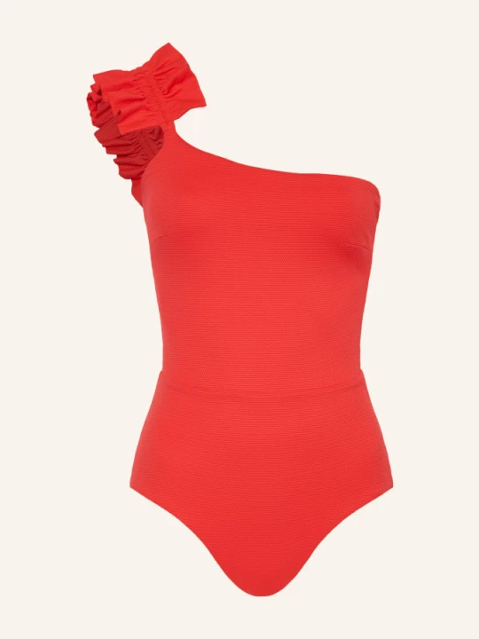 Zdjęcie produktu Mymarini Strój Kąpielowy Na Jedno Ramię Swimsuit No. 3 Z Ochroną Uv 50+ rot CZERWONY