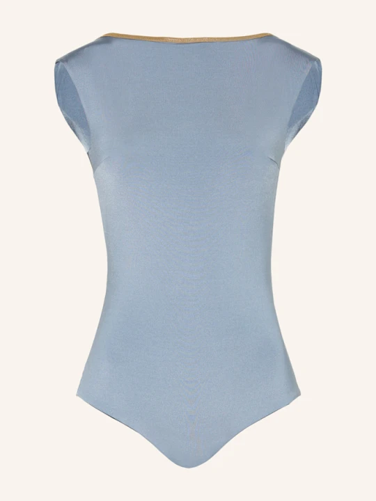 Zdjęcie produktu Mymarini Strój Kąpielowy Z Dekoltem High Neck Seabody Shine Dwustronny Z Ochroną Uv 50+ grau szary
