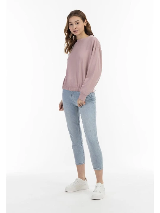 Zdjęcie produktu myMo Bluza w kolorze jasnoróżowym rozmiar: M/L