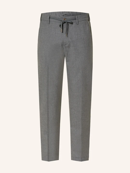 Zdjęcie produktu Myths Spodnie Z Flaneli W Stylu Dresowym Extra Slim Fit grau CZIEMNOSZARY