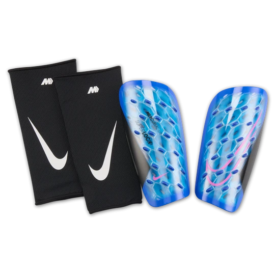 Zdjęcie produktu Nagolenniki piłkarskie Nike Mercurial Lite SuperLock - Niebieski