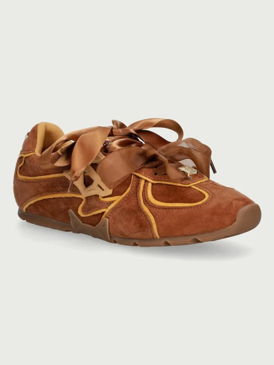 Zdjęcie produktu Naked Wolfe Adored sneakersy damskie zamszowe brązowy