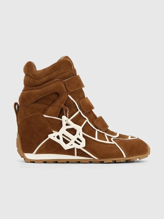 Zdjęcie produktu Naked Wolfe Element sneakersy damskie zamszowe brązowy