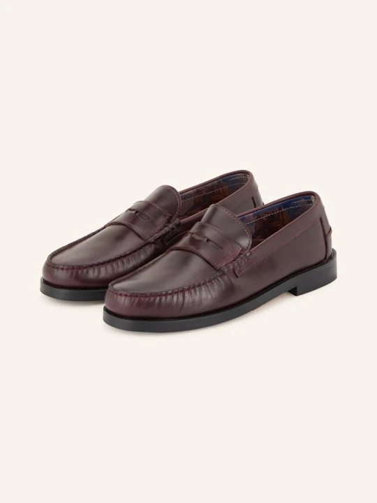 Zdjęcie produktu Naked Wolfe Penny Loafers Riviera rot CIEMNOCZERWONY
