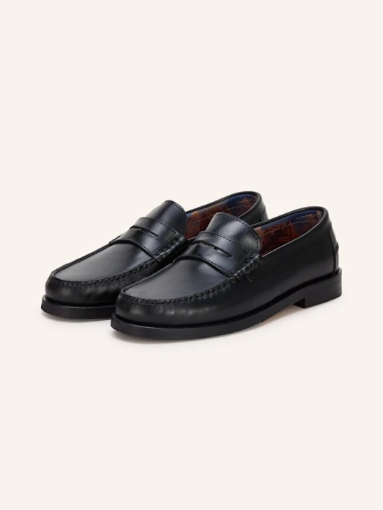 Zdjęcie produktu Naked Wolfe Penny Loafers Riviera schwarz CZARNY