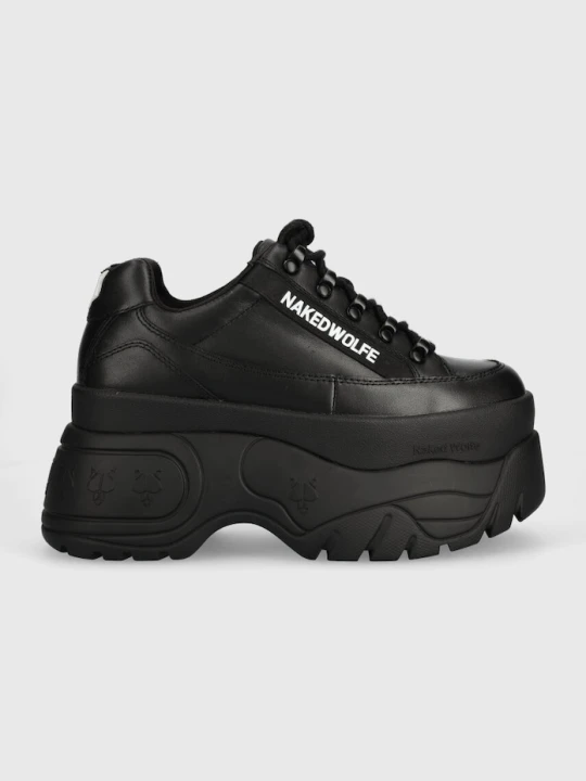 Zdjęcie produktu Naked Wolfe sneakersy skórzane Sprinter czarny