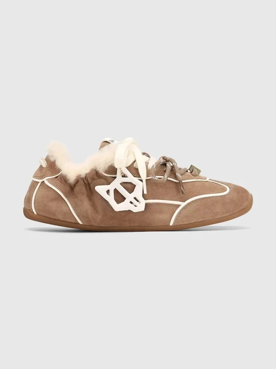 Zdjęcie produktu Naked Wolfe Soul sneakersy damskie zamszowe brązowy